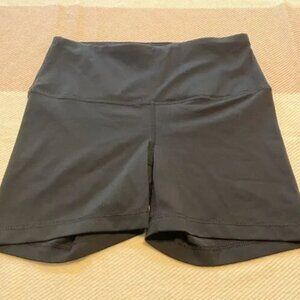 Yogalicious Lux Black Athletic Shorts, Size Small